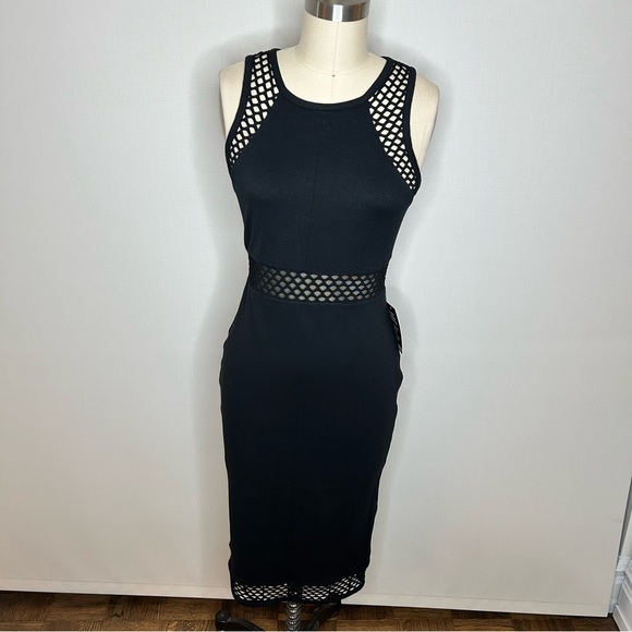 NWT Express Bodycon Midi Dress - Picture 1 of 13